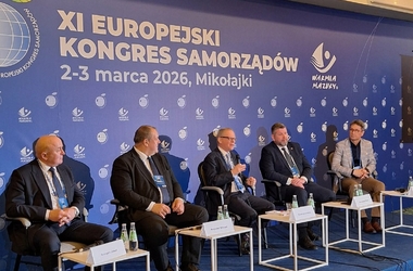 Fotografia z XI Europejskiego Kongresu Samorząd&oacute;w - kliknięcie spowoduje wyświetlenie powiększonego zdjęcia